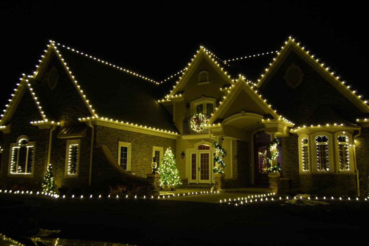 Christmas light installation in SLC, utah